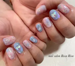 ショート ネイル ネイルスタジオ シェイクユアハンズのネイルデザイン