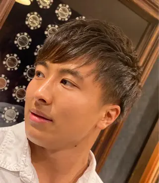 ミディアム メンズ UNTRACE -BARBER SHOP- 東池袋店所属・渡辺 康太のヘアスタイル