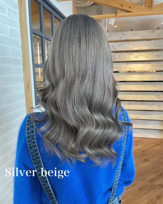 セミロング カラー hair salon Ranun髪質改善のヘアスタイル