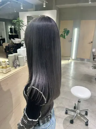 ミディアム カラー 結衣/ 透明感カラー🎀のヘアスタイル