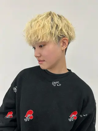 ショート メンズ 大阪梅田/ イマムラミヅキのヘアスタイル