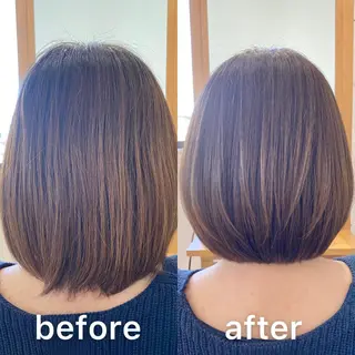 ショート カラー KIZU 髪質改善 オカルト怪談のヘアスタイル