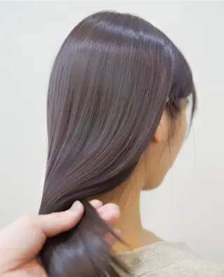 セミロング カラー Salowin銀座suite店所属・美髪縮毛矯正/髪質 改善カラー/寺倉海人のヘアスタイル