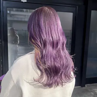 ロング カラー 伊藤 玲衣のヘアスタイル