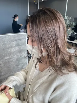 カラー ✂︎GLITTER ✂︎Yuu✂︎のヘアスタイル