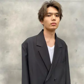 ショート メンズ 🥇メンズパーマ /縮毛矯正/木村神心のヘアスタイル