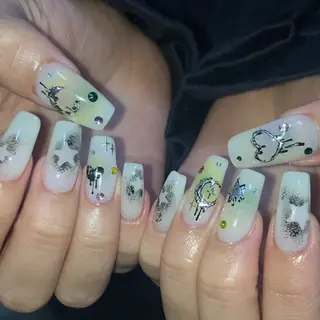 ネイル kana/モード ・グランジ໒꒱のネイルデザイン