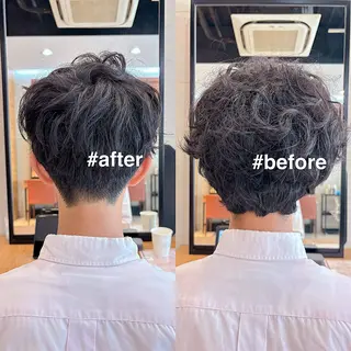 メンズ ボブ/ミディアム 親しみやすさ/さくらのヘアスタイル