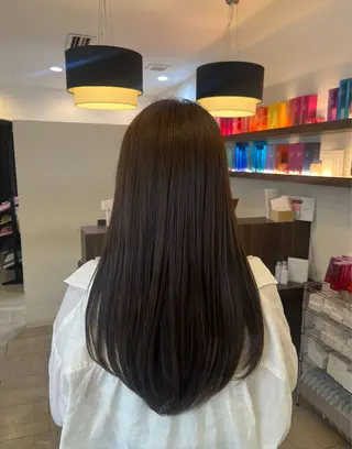 ロング Grandoll Luxe所属・大神 鈴夏のヘアスタイル