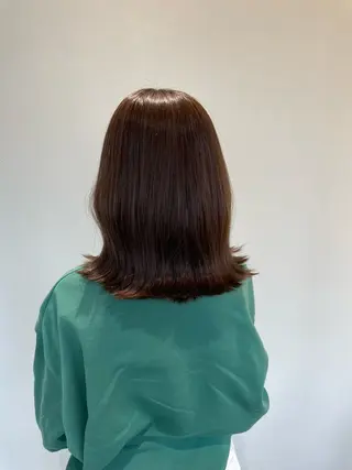 ミディアム カラー パーソナルカラー🌈 /骨格診断/ゆうきのヘアスタイル