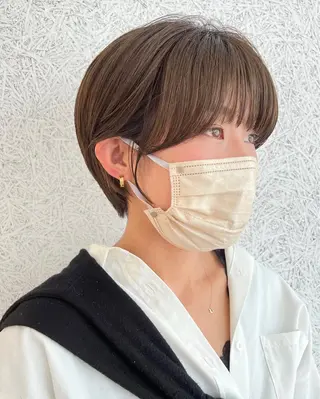 ショート カラー SOYON 🤍CHIZU🤍.のヘアスタイル