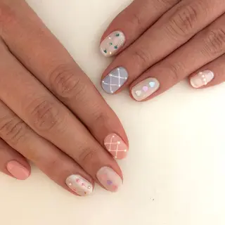 ネイル Sympa 𝓜iwako🐰ᩚのネイルデザイン