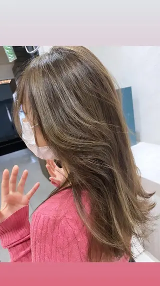 セミロング 垢抜けのプロ🪄 honoのヘアスタイル