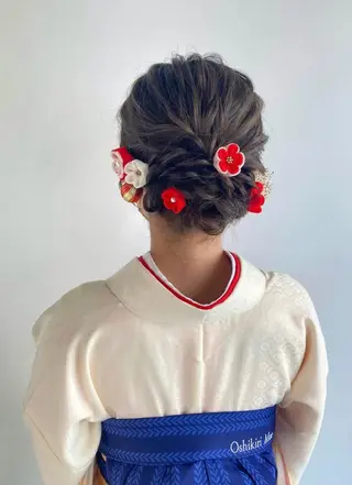 ヘアアレンジ ミニモ限定メニュー 公開中ラシェンテのヘアスタイル