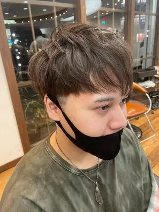 ショート 林 侑弥のヘアスタイル