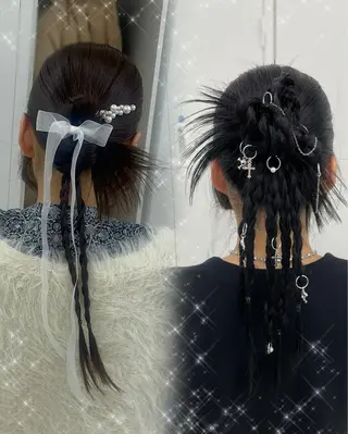 ヘアアレンジ 声優オタク美容師🎀 𝑹𝑰𝑵𝑶𝑵のヘアスタイル