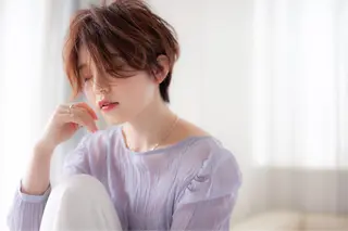 ショート カラー 🎀カットモデル募集 🎀Ash池袋‐ひなのヘアスタイル