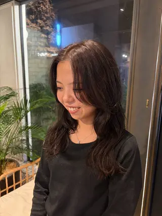 ロング 杉崎 朝佳のヘアスタイル
