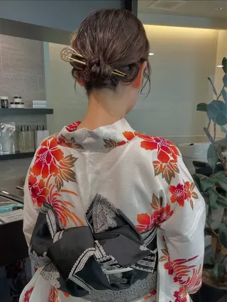 ヘアアレンジ ダブルカラー🦖 /髪質改善⚡️しおりのヘアスタイル