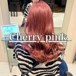 ロング カラー ブリーチ/暖色カラー 宮城陽日のヘアスタイル