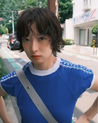 ショート パーマ FILMS / yuuna 🦢🫗のヘアスタイル