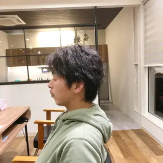 ショート パーマ 美容室しょうへいの店四郎丸店所属・佐藤 剛のヘアスタイル