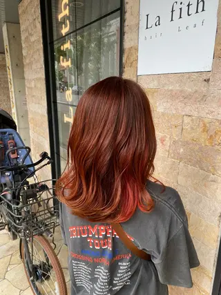 カラー La fith hair leaf所属・syuyama shinichiのヘアスタイル