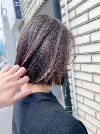 ミディアム カラー ✨前田 優・2拠点✨ ✨恵比寿・札幌店✨のヘアスタイル