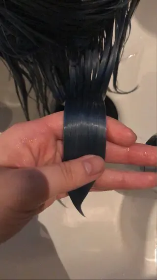 セミロング ボブ ブリーチ/miinaのヘアスタイル