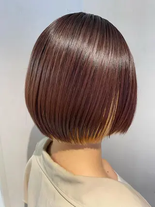 ショート カラー 岡本 拓朗のヘアスタイル