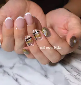 ネイル ﾈｲﾙﾙｰﾑﾘｯｶ 𝐦𝐚𝐲𝐮のネイルデザイン