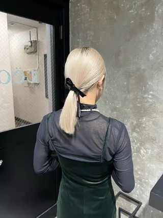ミディアム 久永 菫のヘアスタイル