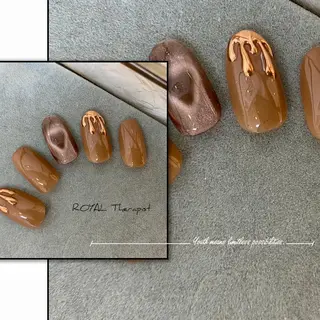 ネイル 【山岡】 ロイヤル•セラピストのネイルデザイン