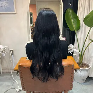 ロング カラー ヘアアレンジ Elilume所属・瀧澤 美月のヘアスタイル