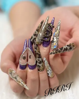 ネイル riri オーナーのネイルデザイン