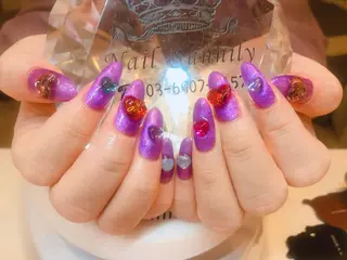 ネイル 長さだし専門店 M2　rikaのネイルデザイン