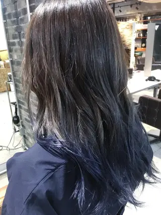 ロング カラー 代表 中島貴志のヘアスタイル