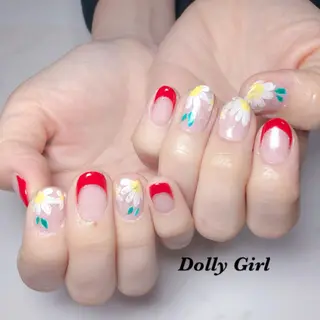 ネイル 個室ネイルサロンDolly  Girl〜ドーリーガール〜所属・DollyGirl KYOKOのネイルデザイン