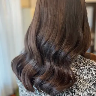 ミディアム カラー stylist田口 祐歩のヘアスタイル