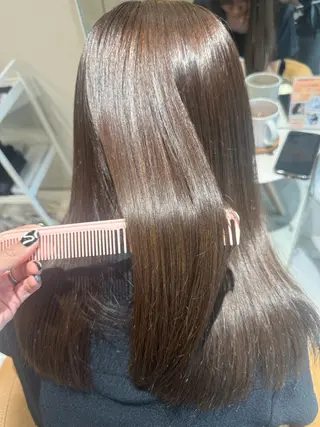 ロング カラー 花見 亜沙美のヘアスタイル