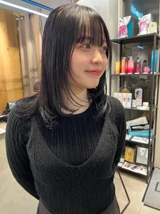 ミディアム カラー ナチュラルなhair / ヨシダトモキのヘアスタイル