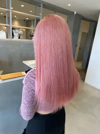 カラー miu🌝 ハイライト/一宮のヘアスタイル