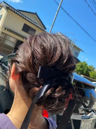 ヘアアレンジ はまだ めいのマツエク・マツパデザイン