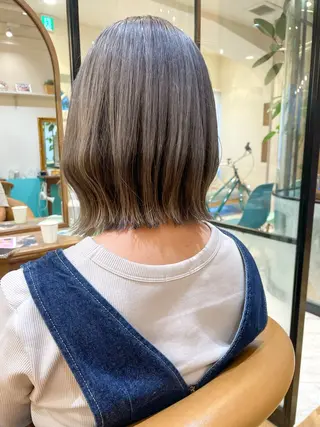 ショート カラー 💎巻ける縮毛矯正/ 艶髪💎石渕智也のヘアスタイル