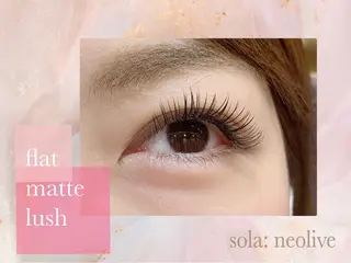 マツエク・マツパ sola: neolive近藤のマツエク・マツパデザイン