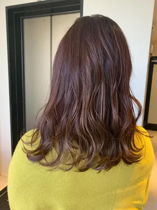 ミディアム モデルさん募集中IT byALBUM八王子のヘアスタイル