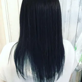 ロング カラー 金崎 新吾のヘアスタイル