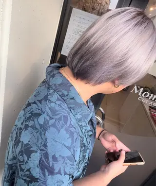 カラー BEEST所属・ate 【暖色/ハイトーン】のヘアスタイル