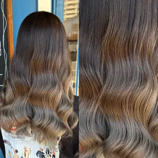 ロング カラー 小嶋 秀明/ 本物の髪質改善⭐️のヘアスタイル