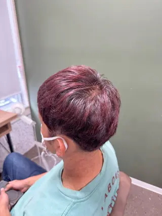 ショート TELAHAIR研究学園店所属・TELAHAIR 副店長 永田のヘアスタイル